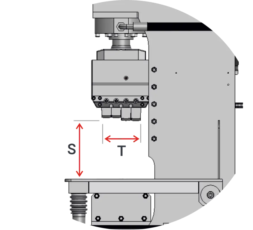 Paving stone splitter - tool dimensions